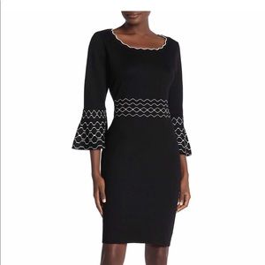 Nina Leonard sweater dress size large NWT